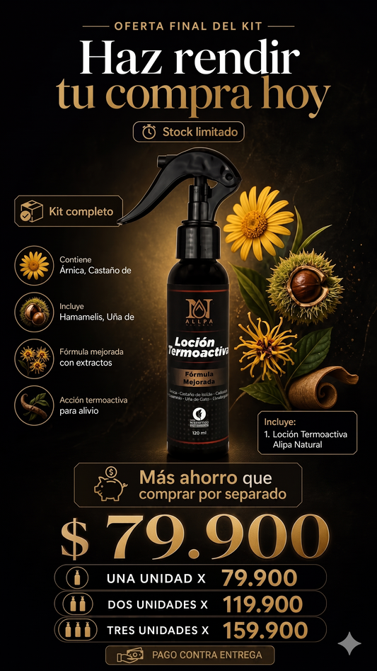 LOCION TERMOACTIVA